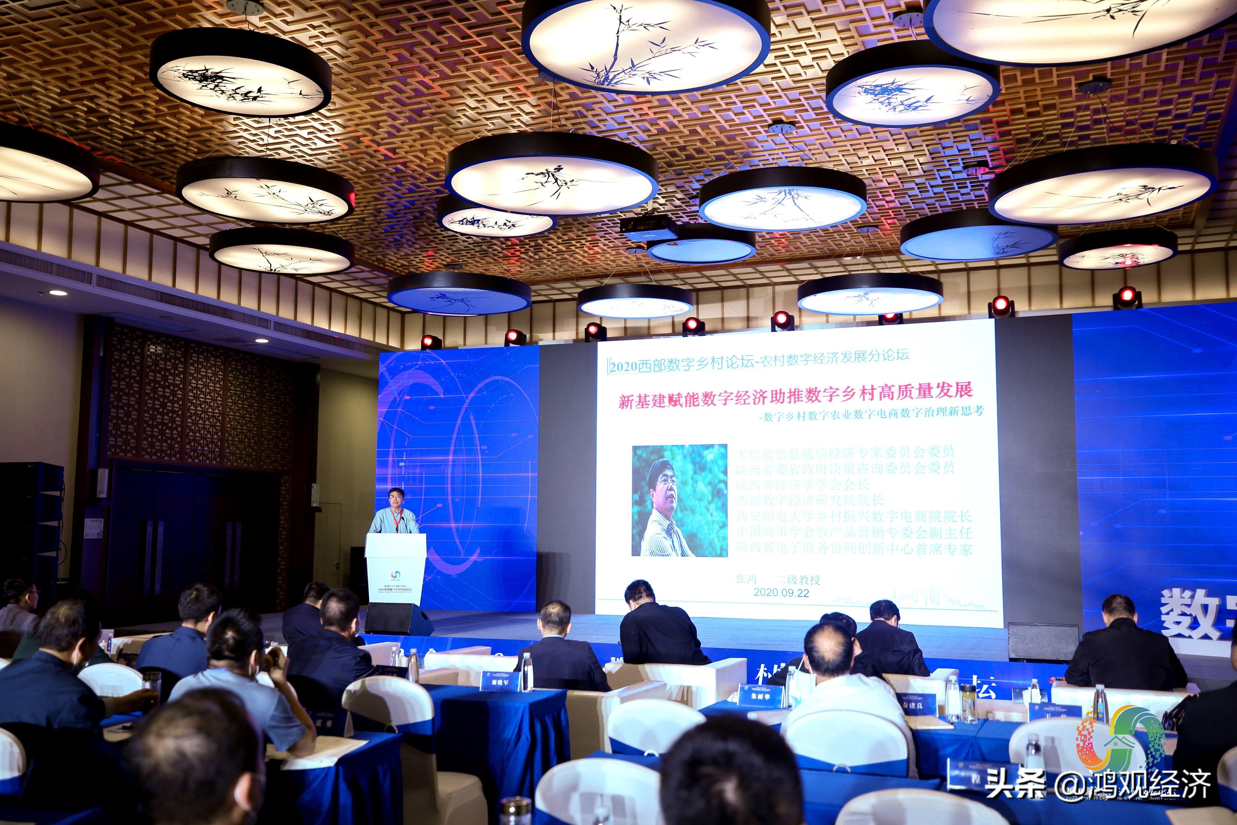 2020西部數(shù)字鄉(xiāng)村發(fā)展論壇在柞水舉行