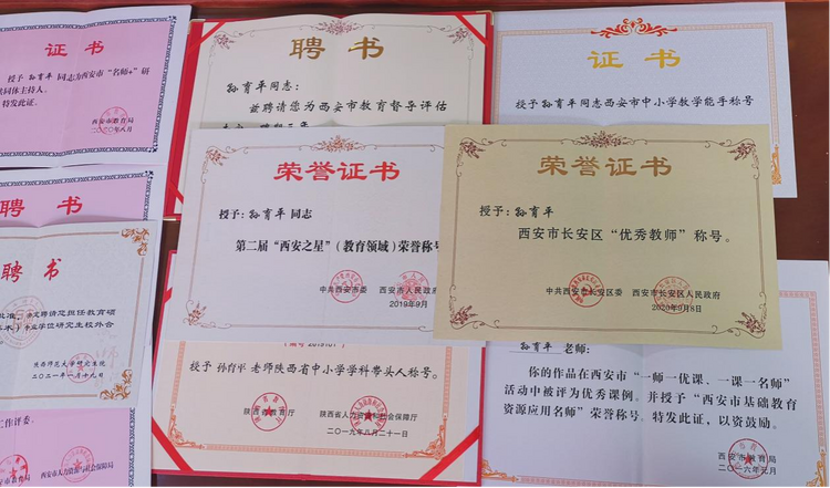 【致敬長安最美基層工作者】長安區(qū)美術(shù)教師孫育平:在學(xué)生心中埋下“美”的種子 為鄉(xiāng)村教育獻(xiàn)上赤誠之心_fororder_圖片4