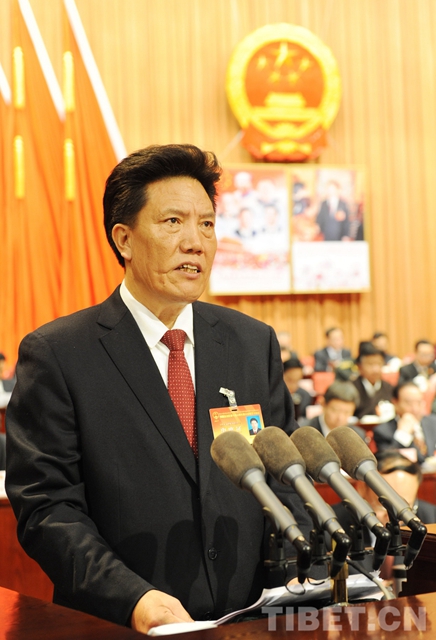 西藏第十屆人民代表大會(huì)五次會(huì)議開(kāi)幕 